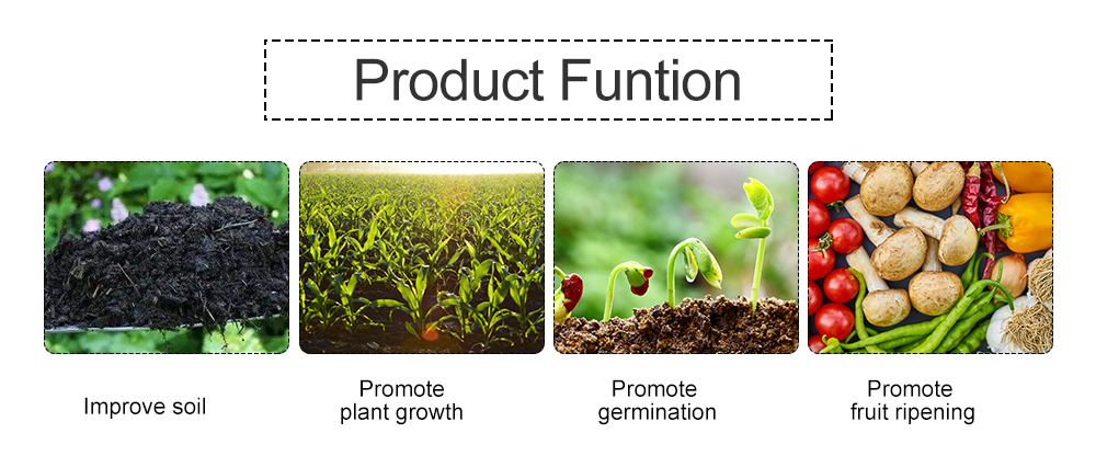 Organic fertilizer product functions