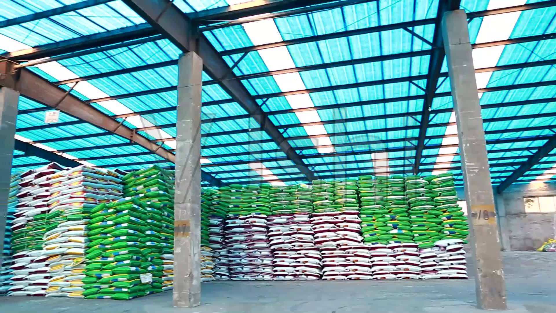 Organic fertilizer manufacturing factory