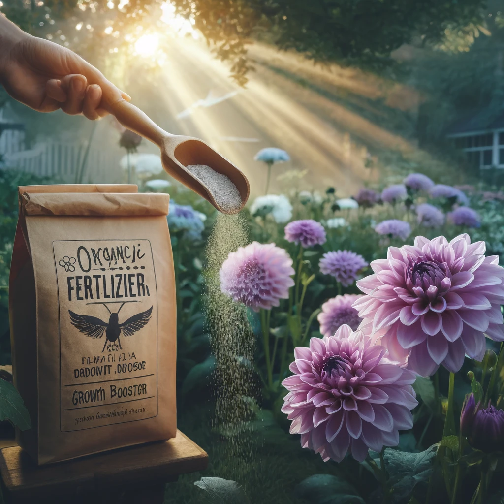 best organic fertilizer for dahlias