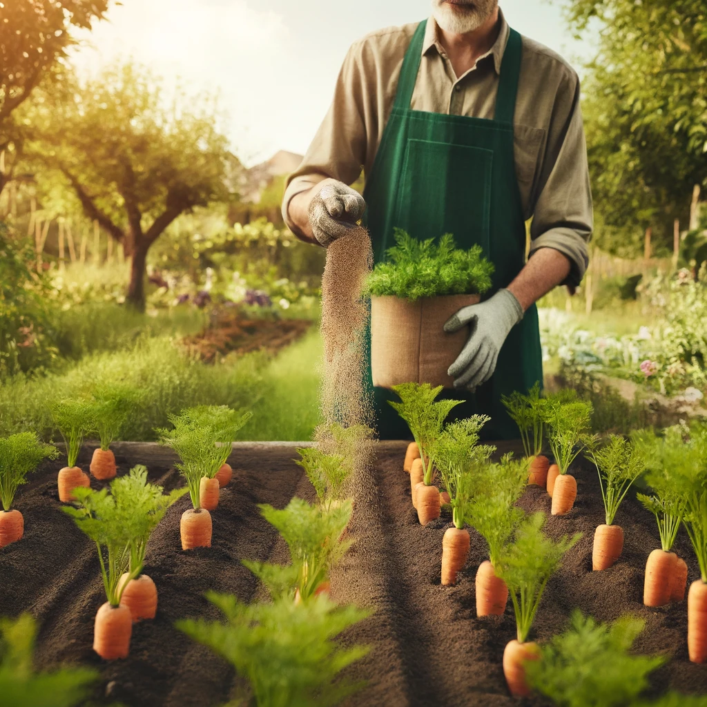 organic fertilizer for carrots