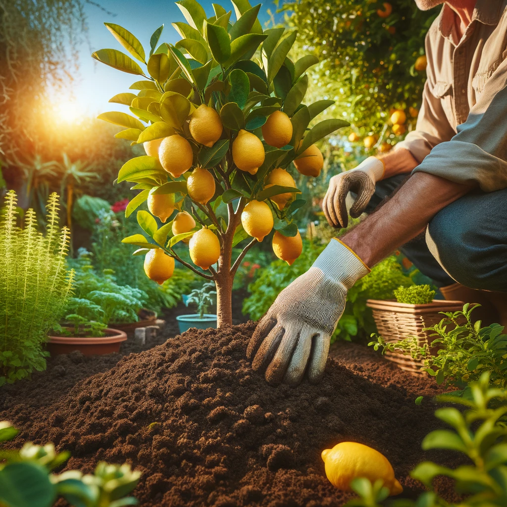 organic fertilizer for lemon tree