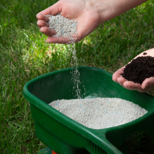 nitrogen fertilizer for grass