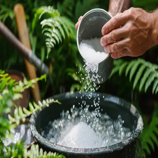 can i just sprinkle epsom salt on plants?